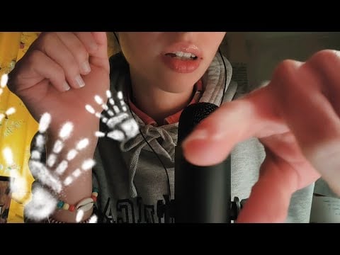 ASMR HAND SOUNDS, HAND SNAPPING, FINGER FLUTTERING (PART 2)