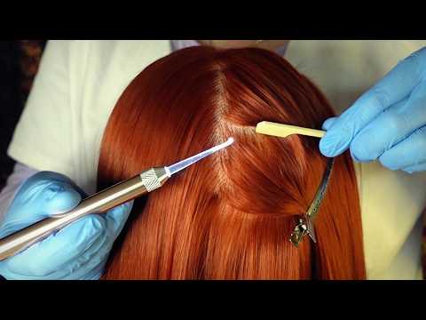 Scalp Check with New Tests & Crinkle Sounds (Whispered)