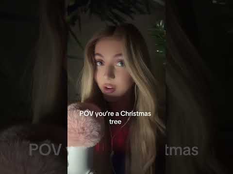 You make such a beautiful Christmas tree! #asmr #triggersforsleep #tingles #relax #asmrsounds