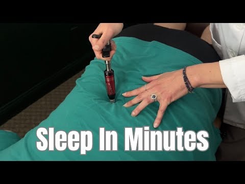 Sleep in Minutes | Gentle Low Back Chiropractic ASMR