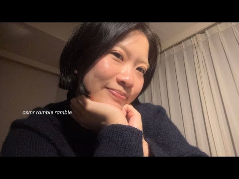 asmr ramble (movies, books, what i've been up to)