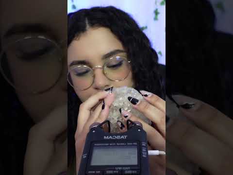ASMR Tapping e scratching em cristal