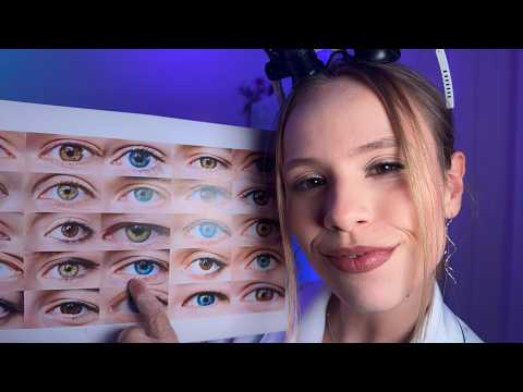 ASMR VOCÊ VEIO MUDAR A COR DOS SEUS OLHOS 👀 MAIS UMA VEZ e VEJA O QUE DEU