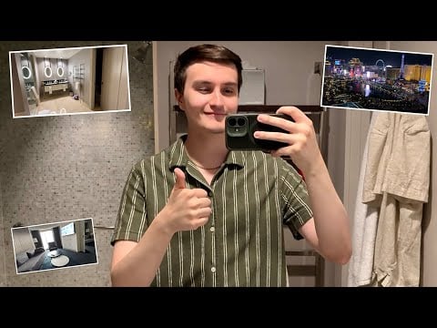 ASMR | NEW Relaxing Hotel Room Tour (Tapping & Whispers)