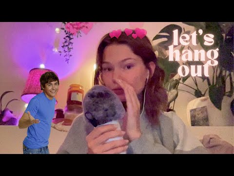 ASMR keeping you company as you fall asleep (rambling about high school musical) (whispered)