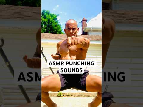 #ASMR PUNCHING SOUNDS #martialarts #karate