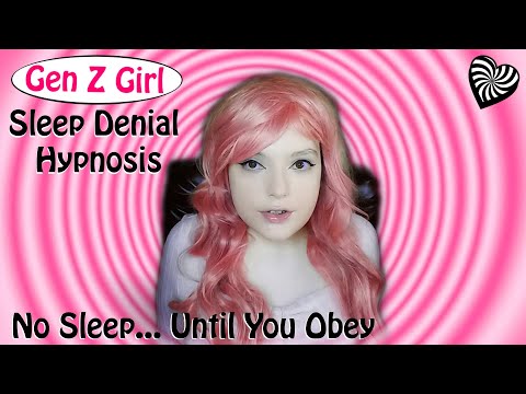 ASMR Roleplay | Gen Z Girl's Sleep Denial Hypnosis (brainwashing trance)