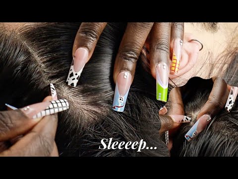 Follow The Nails | ASMR NITPICKING you to sleeep 😮‍💨 (members appreciation)