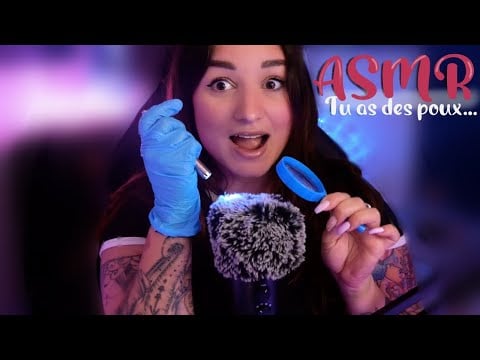 ASMR FRANÇAIS : POV TU AS DES POUX 😐