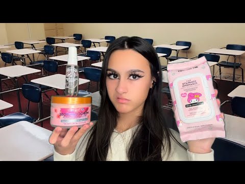 ASMR| Mean girl gives you a makeover in CLASS!?