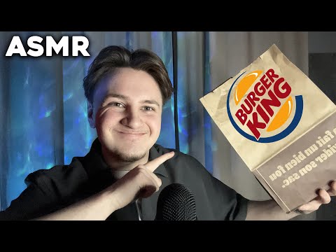 ASMR - DÉGUSTATION BURGER KING 🍔