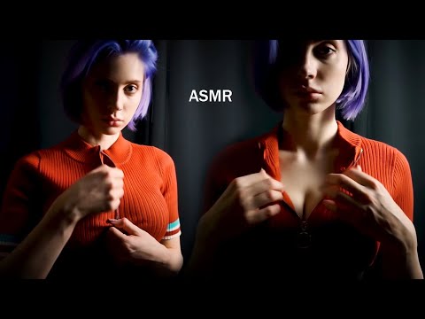 Orange Dress Scratching ASMR