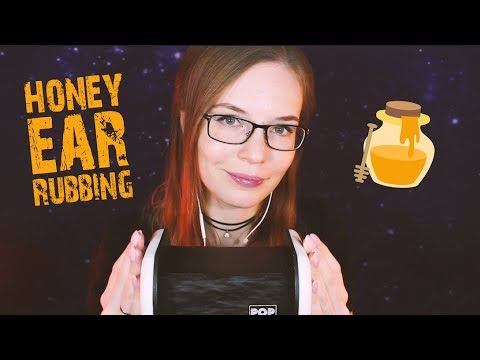 Intense ASMR Sticky Honey Ear Massage - No Talking