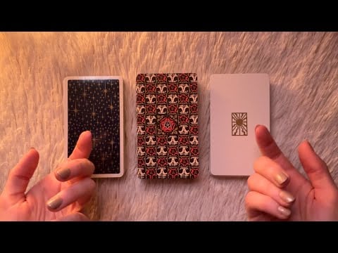 ASMR Tarot Reading for Career (Pick a Pile) 🧲🐞