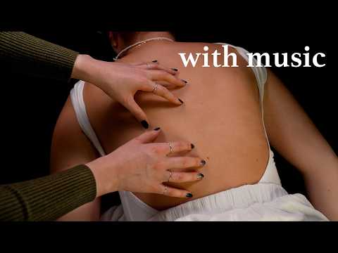 ASMR | BACK tracing with RELAXING MUSIC [TINGLY FRIDAY]