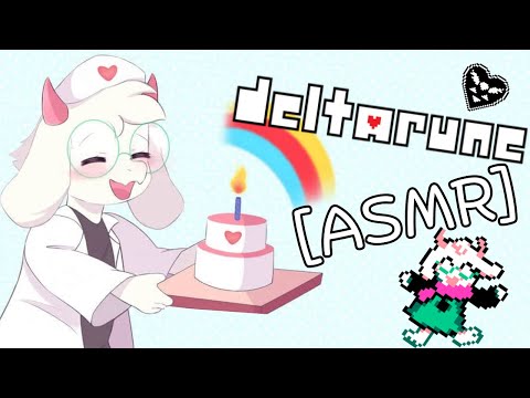 [Furry ASMR] Nurse Ralsei tends to your wounds :3 [Sleep-aid] [Soft-spoken] [Mouth sounds]