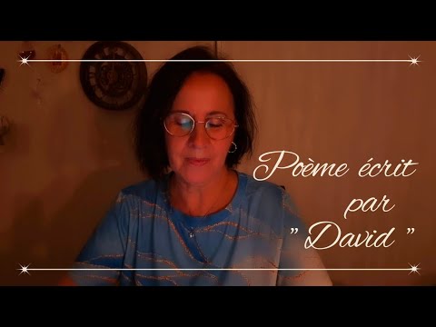 Asmr français lecture d'un petit poème, écrit par un abonné, "David"   pour Jean-Yves et moi merci🙏🥰