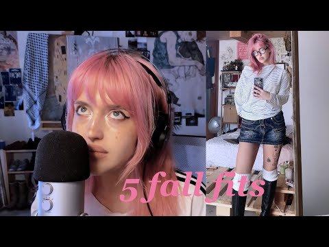 ASMR ITA 😴 una settimana di outfit autunnali🍁🍂
