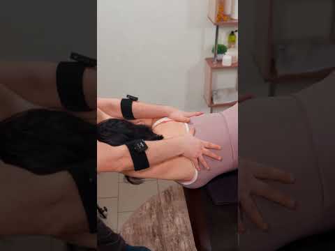 Unique back and leg stretching complex with top chiropractor and Maria #chiropractor