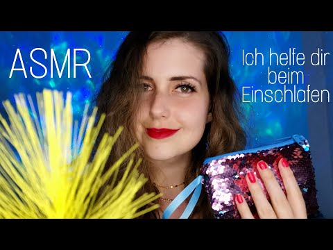 ASMR | Ich helfe dir beim EINSCHLAFEN 💜😴 | PERSONAL ATTENTION Roleplay | oilmassage (german/deutsch)