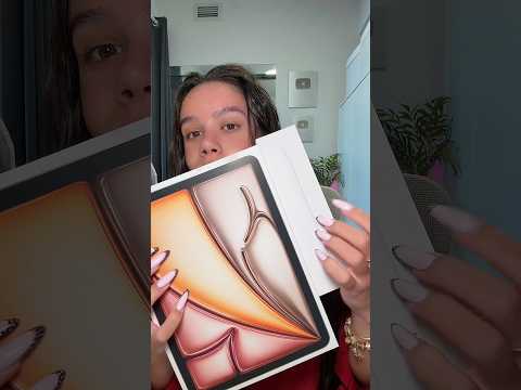 ASMR Unpacking My New iPad (Lost My Old One at the Airport) 🥲🫣 #asmr #asmrsounds #asmrvideo