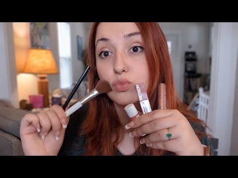 Makyajımı yapıyorum 💄 SHOW & TELL ASMR Türkçe