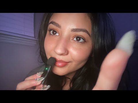 ASMR 🎤 Quick update + Helping you sleep IMY 🤍 testing new mini mic