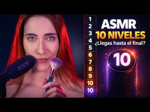 ASMR | ¿Podrás llegar al NIVEL 10 sin DORMIR? Asmr para DORMIR (4K)