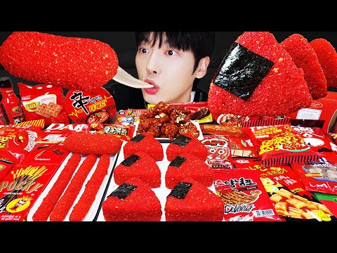 ASMR MUKBANG | 직접 만든 갤럭시 꿀젤리 레드 디저트 아이스크림 먹방 & 레시피 DESSERT GALAXY HONEY JELLY CANDY