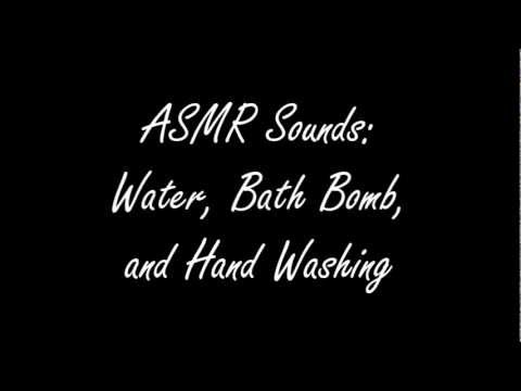 *Layered Audio Only* ASMR Sounds: Water, Bath Bomb, and Hand Washing