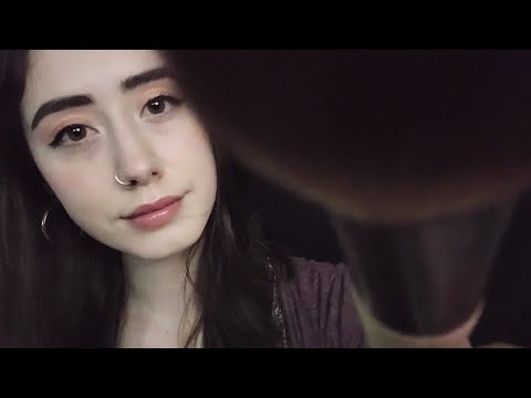 ASMR | Brushing Your Face (Layered Sounds, No Talking)