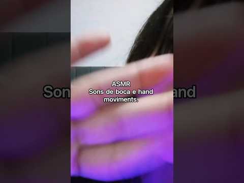 ASMR som de boca. #asmr #asmrshorts #nanyroffasmr #sonsdeboca #sonsdebocaintenso #tingles