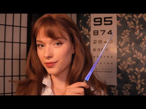 ASMR Try not to fall asleep during the eye exam (impossible)💤💤