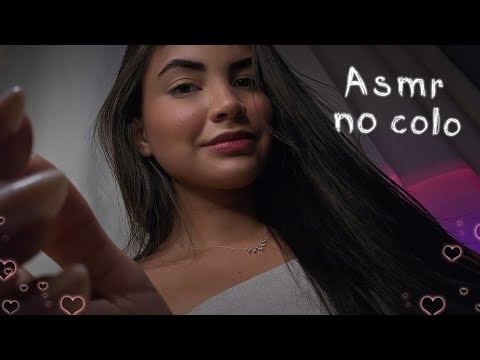 ASMR NO COLO DA SUA NAMORADA EM UMA NOITE CHUVOSA ☔️💕 ( Com sons de chuva)