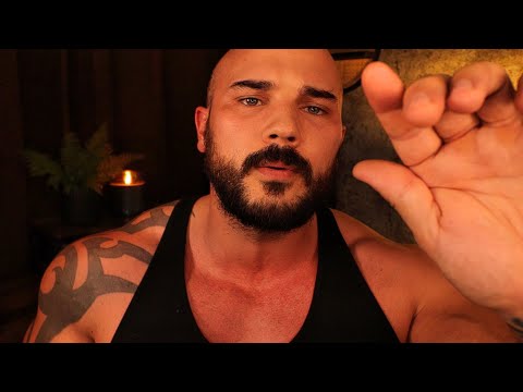 Comforting You Back to Sleep ASMR (Dimmed Screen) Friend Protects You Through The Night