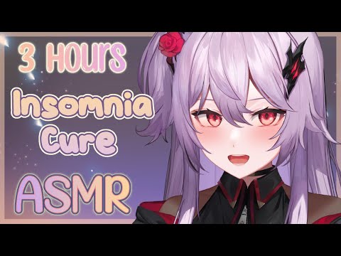 【ASMR】Sleepy Ear Attention & Massage Triggers For Insomnia 🌙 3Hrs