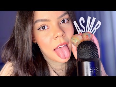 ASMR SONS DE BOCA COM A LÍNGUA RÁPIDOS E GATILHOS!