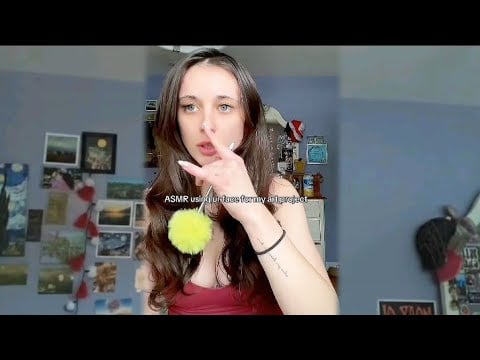 Very Pretty 🤍 | Relaxing ASMR Face Tracing & Drawing Triggers ✨🎧