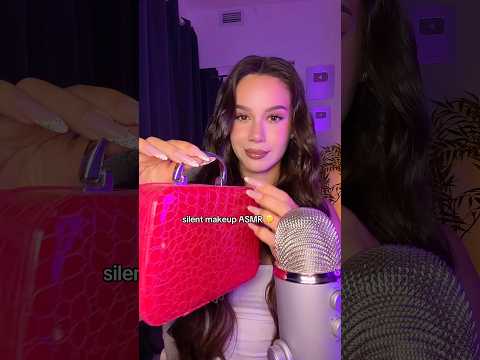 Silent makeup ASMR 🤫 // NO TALKING personal attention triggers 💋🩷😘 #asmr #asmrsounds #asmrvideo
