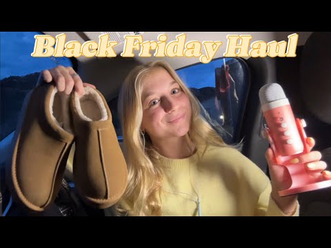 ASMR: Black Friday Amazon Haul + Whisper Rambles 🥰