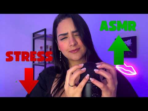 ASMR Unhas no Mic e Mouth Sounds 👅 (Para derreter o cérebro e DORMIR AGORA)