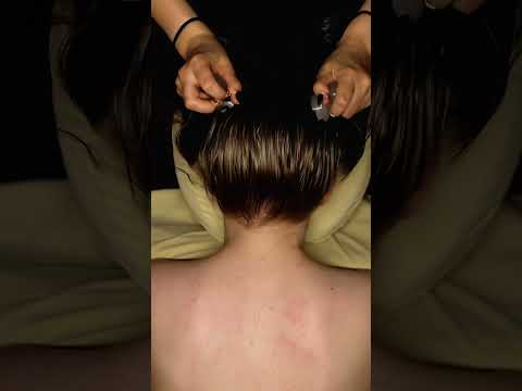 they are magical scalp massagers😌  #asmr #relaxing #scalpmassage #asmrhair #asmrmassage