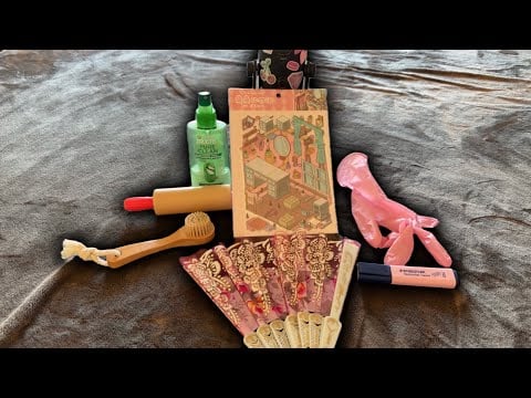 ASMR| Variety of satisfying trigger sounds to help you sleep or relax 😴- tapping, crinkles, etc. 