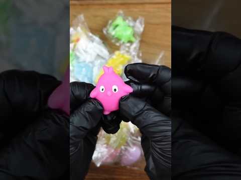 abriendo skuishys mini 💕☺️ ASMR #asmr #unboxing #viral #relax
