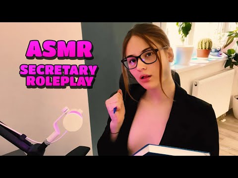 ASMR Office Secretary Roleplay 📠