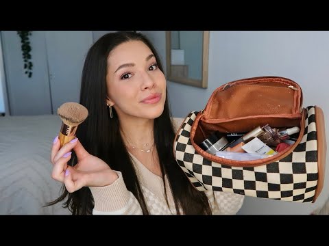 ASMR Chatty GRWM (rambling, makeup application, etc)