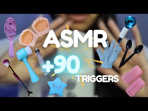 ASMR Sin Hablar |  Más de 90 TRIGGERS diferentes 