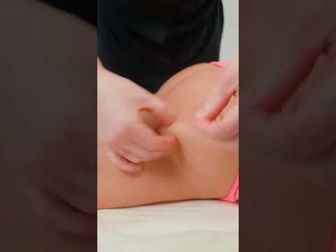 Waist massage for weight loss for Veronica #waistmassage #asmrmassage