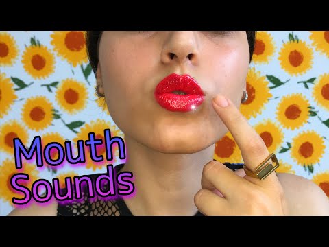 ASMR Mouth Sounds Close-Up / Fast & Aggressive / ASMR