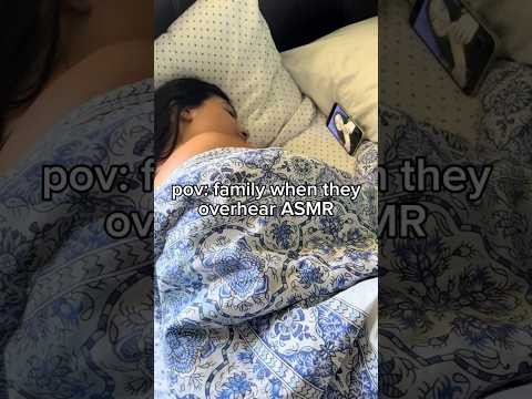 they are NOT relaxed #asmr